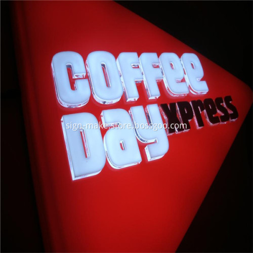 Outdoor Advertising Metal Light Box Signs